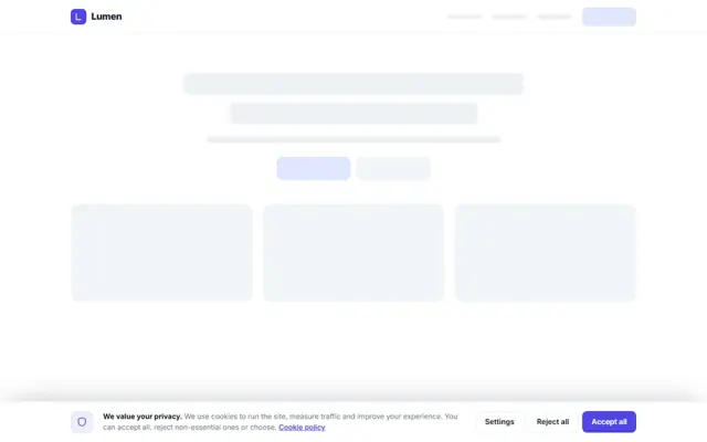 Cookie banners & popups: HTML template preview