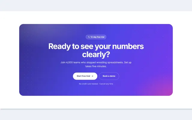 Call to action: HTML template preview