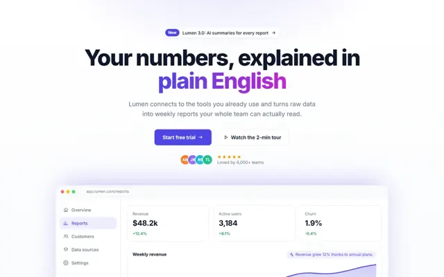 Hero sections: HTML template preview