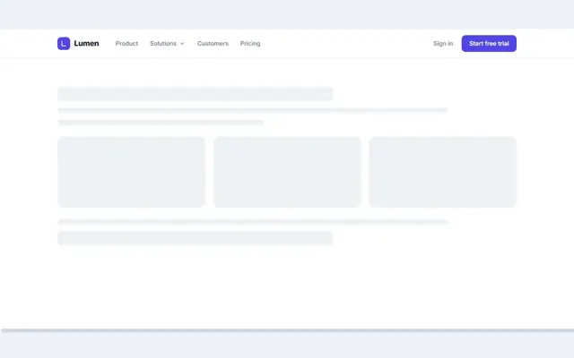 Mega menus: HTML template preview